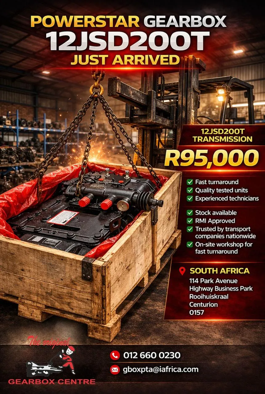 Truck breakdown? We've got your gearbox!